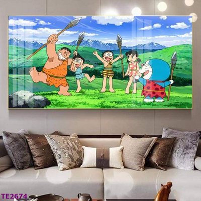 File gốc File tranh trẻ em TE2674 (in lụa) tranh mã đáo