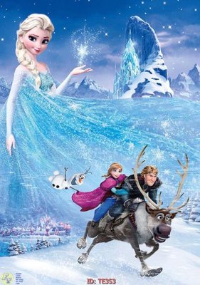 Download file gốc File tranh trẻ em TE353 (in lụa) tranh 3D