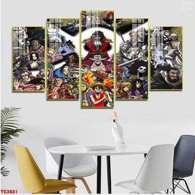 File tranh File tranh trẻ em one piece TE3621 (bản gốc) in lụa 5D