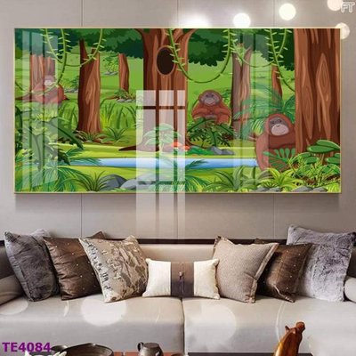 File gốc File tranh trẻ em rừng động vật TE4084 (phong cách) cổ điển