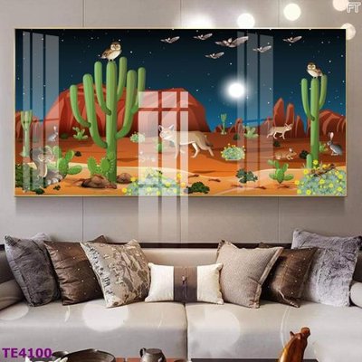 File PSD File tranh trẻ em rừng động vật TE4100 (bản gốc) độ phân giải cao