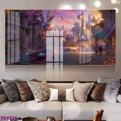 File gốc File tranh trẻ em TE4556 (in lụa) tranh phong thủy