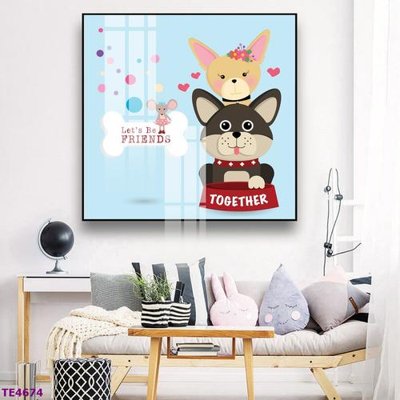 File gốc File tranh trẻ em TE4674 (trang trí) phòng ngủ