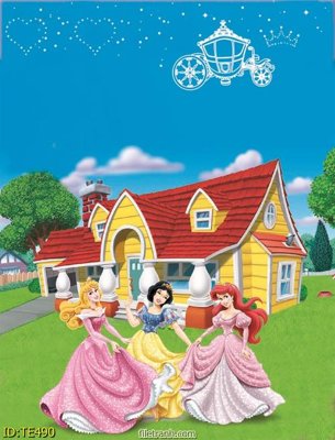 File in trần File tranh trẻ em TE490 (bản gốc) hoa văn