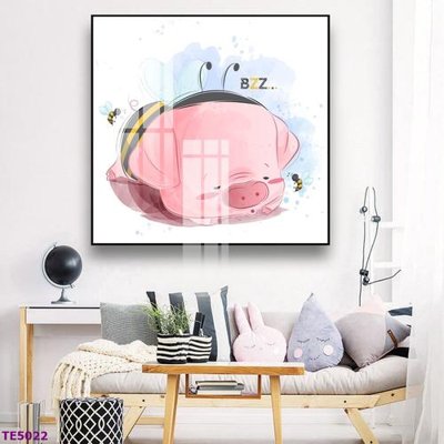 File tranh File tranh trẻ em TE5022 (ảnh gốc) in trần nhà