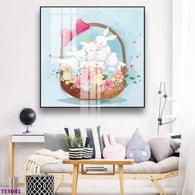 Hình ảnh file gốc in trần nhà File tranh trẻ em TE5041