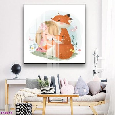 Tải file File tranh trẻ em TE5072 (PSD) cho in tranh 3D