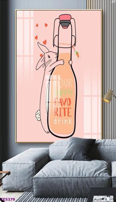 File in lụa File tranh trẻ em TE5379 (hoa văn) File tranh trẻ em TE5379