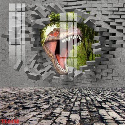 File gốc File tranh trẻ em 3d TE6138 (ảnh chi tiết) để in lụa