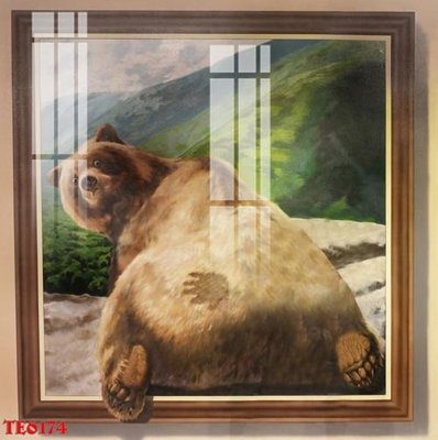 File gốc File tranh trẻ em 3d TE6174 (cho in 3D) độc đáo