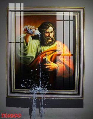 File gốc File tranh trẻ em 3d TE6200 (trang trí) cho phòng khách