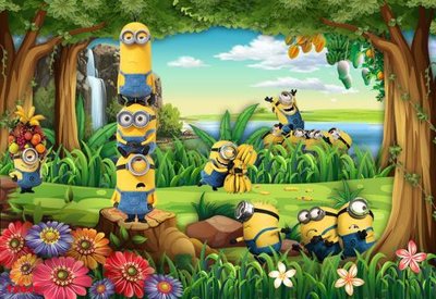 Tải file File tranh trẻ em TE645 (gốc) chủ đề hoa sen