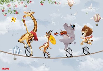 Ảnh gốc File tranh trẻ em TE696 (độ nét cao) in mica