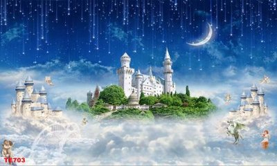 Ảnh gốc File tranh trẻ em TE703 (độ nét cao) in tráng gương