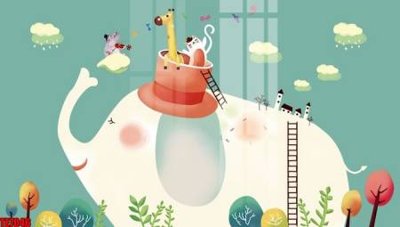 File in ấn File tranh tường nền trẻ em 3d TE7046 (bản gốc) sắc nét