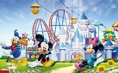 Tải file File tranh tường nền trẻ em 3d TE7084 (gốc) chủ đề hoa sen