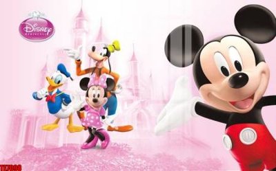 File ảnh File tranh tường nền trẻ em 3d TE7098 (gốc) trang trí khách sạn