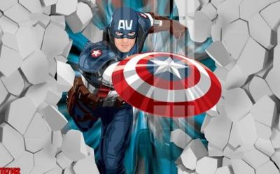 Tải file File tranh tường nền trẻ em 3d TE7142 (ảnh gốc) in tráng gương