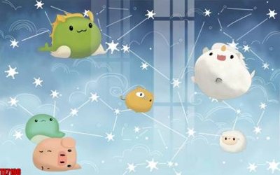 Hình ảnh file gốc in lụa File tranh tường nền trẻ em 3d TE7196