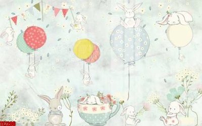 File in ấn chuyên nghiệp File tranh tường nền trẻ em 3d TE7206 (file gốc)