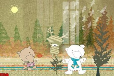 Tải file gốc File tranh tường nền trẻ em 3d TE7248 (bản PSD) đầy đủ layer