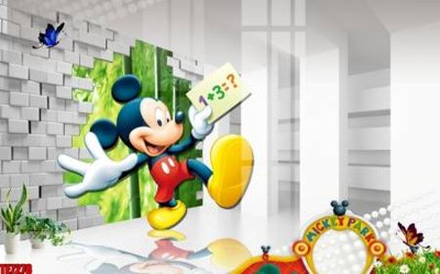 Tải file PSD File tranh tường nền trẻ em 3d TE7278 (nguyên layer) để in