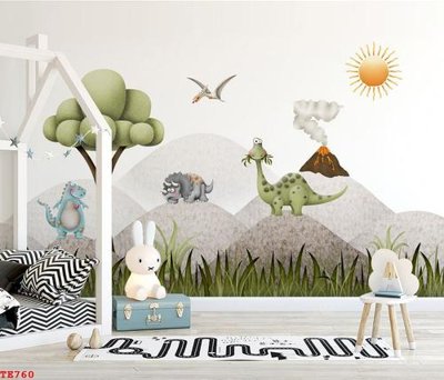 Tải file File tranh trẻ em TE760 (ảnh gốc) in gạch men