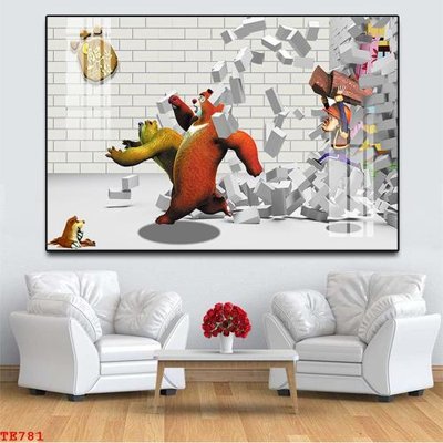 Tải file File tranh trẻ em TE781 (ảnh gốc) in gạch 3D