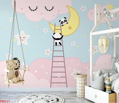 File tranh PSD File tranh trẻ em TE917 chất lượng cao