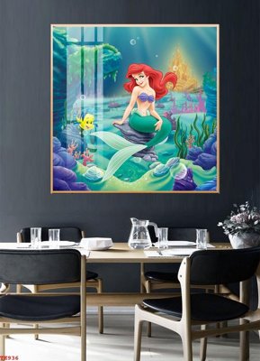 File gốc File tranh trẻ em TE936 (in lụa) hoa văn cổ điển