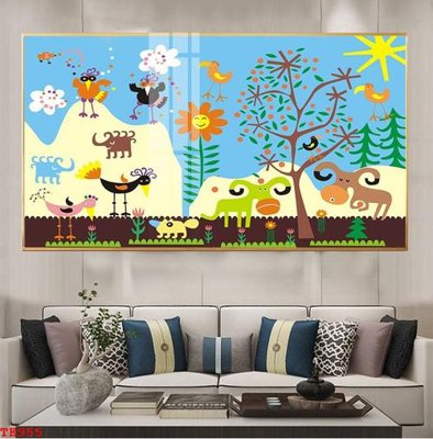 Download file File tranh trẻ em TE955 (gốc) in mica ốp bếp