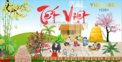 File tranh file in banner tết 2025 phông tết tất niên khai xuân chúc mừng năm mới 2025 TET1062 (gốc) chủ đề động vật