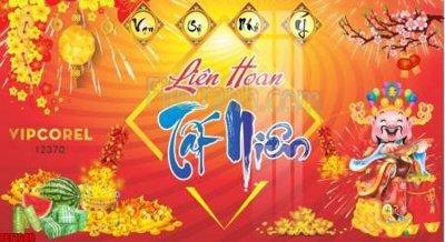 File tranh file in banner tết 2025 phông tết tất niên khai xuân chúc mừng năm mới 2025 TET1080 (bản gốc) treo quán cafe