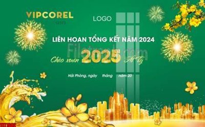 File tranh gốc file in banner tết 2025 phông tết tất niên khai xuân chúc mừng năm mới 2025 TET1082 (bản quyền) file PSD