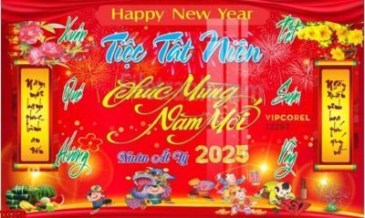 Tải file tranh file in banner tết 2025 phông tết tất niên khai xuân chúc mừng năm mới 2025 TET1176 (ảnh gốc) ngay