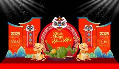 File tranh File backdrop decor check in xuân ất tỵ 2025 TET1720 (bản gốc) treo phòng ăn