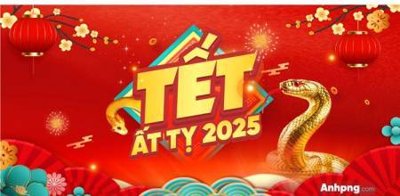 File gốc File phông nền tiệc tất niên tết 2025 Background backdrop chào xuân ất tỵ TET1808 (in mica) trang trí