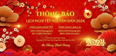 File tranh trang trí file in baner tết 2023 phông tết tất niên khai xuân TET541 (file gốc)