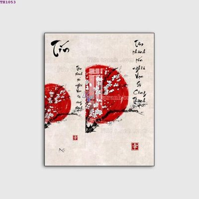 File gốc File gốc in tranh tổng hợp TH1053 (phong cách) tối giản