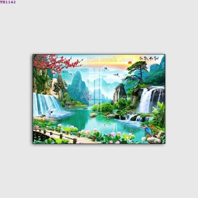 File in mica File gốc in tranh tổng hợp TH1142 (bản gốc) siêu trong
