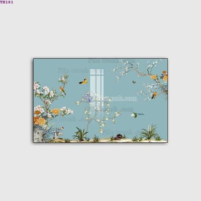 Tải file File gốc in tranh tổng hợp TH181 (PSD) cho in tranh 3D