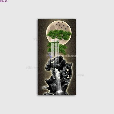 File ảnh File gốc in tranh tổng hợp TH435 (gốc) dùng in Pano