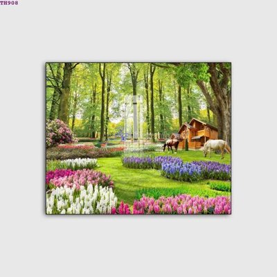 File in trần File gốc in tranh tổng hợp TH908 (bản gốc) bầu trời