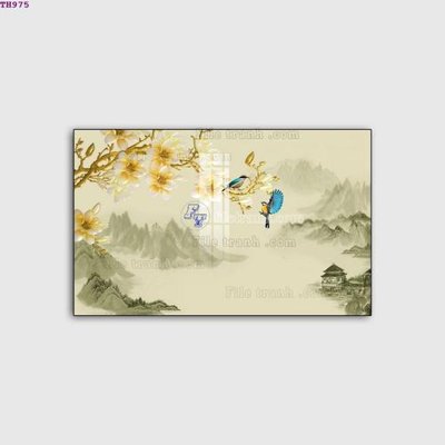 File tranh File gốc in tranh tổng hợp TH975 (ảnh gốc) chi tiết rõ ràng