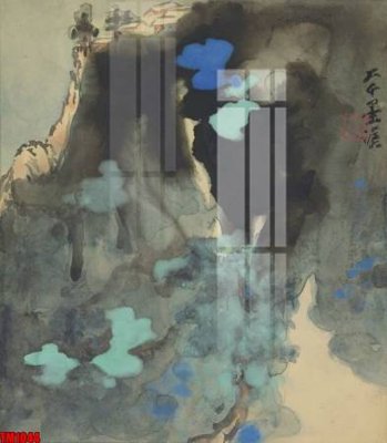 File PSD File tranh thủy mặc trung quốc TM1044 (nguyên gốc) chất lượng cao