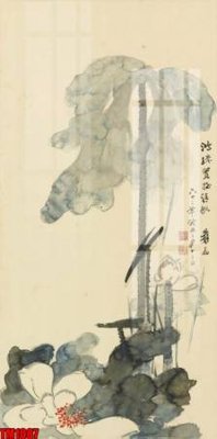 Chi tiết file gốc File tranh thủy mặc trung quốc TM1087 (cho in tráng gương)