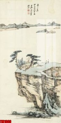 Tệp tin gốc File tranh thủy mặc trung quốc TM1089 (dùng cho in) File tranh thủy mặc trung quốc TM1089