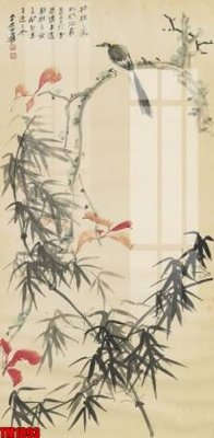 File gốc File tranh thủy mặc trung quốc TM1093 (phiên bản chuẩn) để in ấn