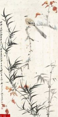 Hình ảnh gốc File tranh thủy mặc trung quốc TM1138 (để in khổ lớn)