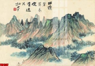 File tranh File tranh thủy mặc trung quốc TM1307 (ảnh gốc) chi tiết rõ ràng